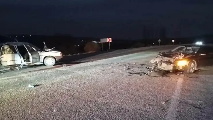 Malatya Doğanşehir'de trafik kazası: 1 ölü 3 yaralı