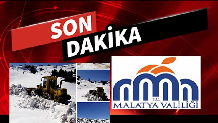 Malatya Genelinde 1 Günlük Kar Tatili