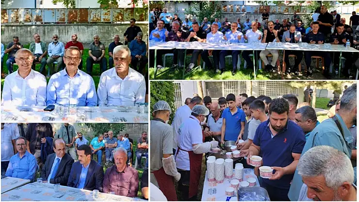 Malatya Küçük Sanayi Sitesinde Aşure Programında Birlik ve Beraberlik Mesajı