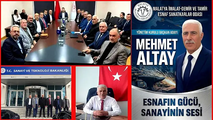 Malatya'nın Üreten Gücüne Ankara'da Güçlü Temsil: Mehmet Altay'dan Örnek Liderlik