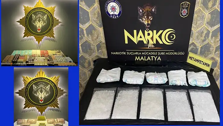 Malatya Polisi Uyuşturucu Tacirlerine Darbe Üstüne Darbe İndiriyor