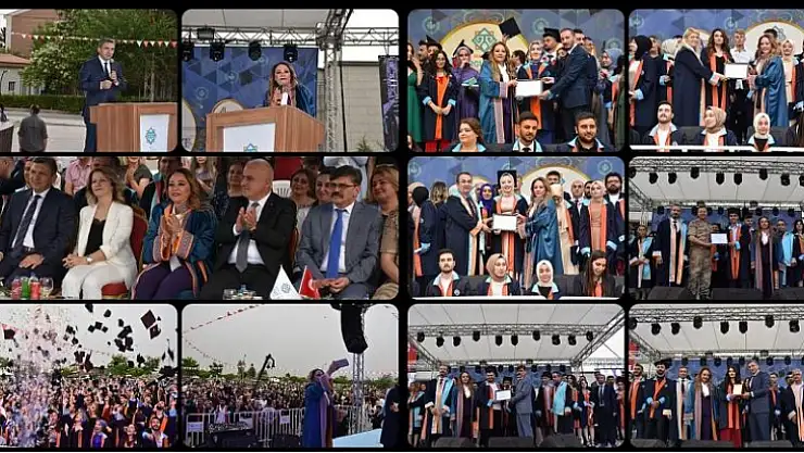 Malatya Turgut Özal Üniversitesinde Mezuniyet Sevinci