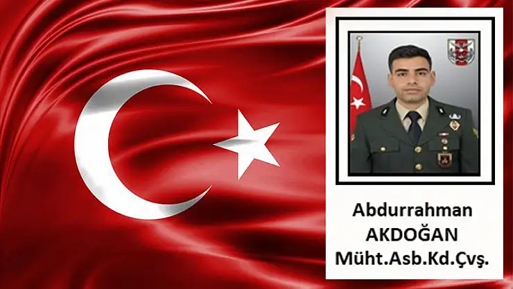 Malatya'ya Şehit Ateşi Düştü