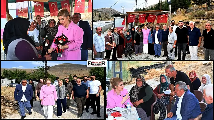Malatyalılar Gönlünü Açtı: Milletvekili Ölmeztoprak'a Yoğun İlgi