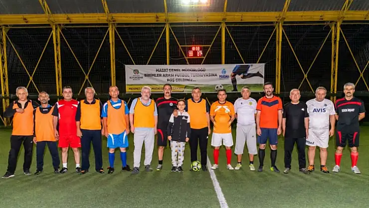 MASKİ Birimler Arası Futbol Turnuvası