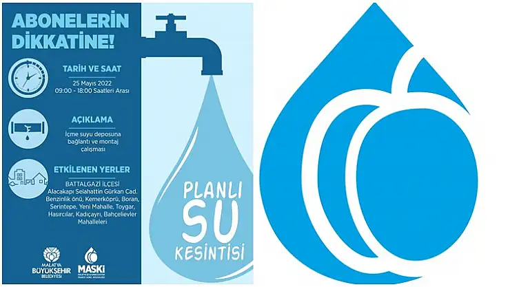 Maski'den Su Kesintisi Uyarısı!