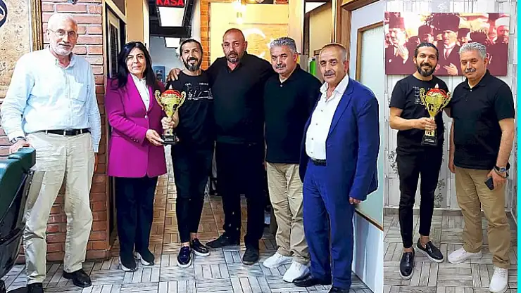 MASTÖB'ten Dünya Şampiyonu Eroğlu'na Teşekkür Ziyareti
