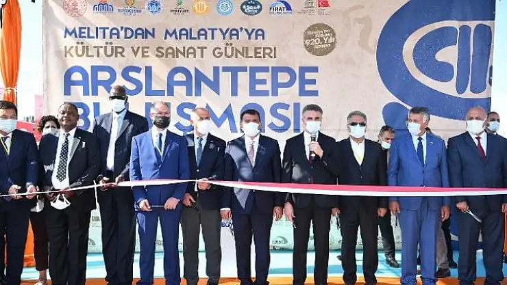 Melita'dan Malatya'ya Kültür Sanat Günleri Arslantepe Buluşması Sergi Açılışı Yapıldı