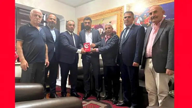 Mevlid Kandilinde Türk Ocağına Anlamlı Ziyaret