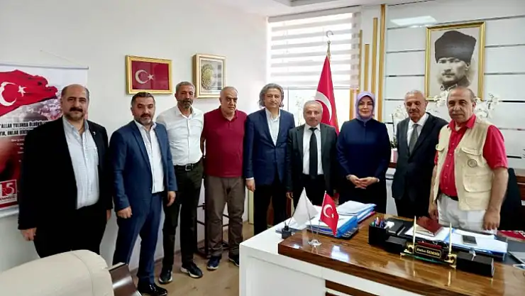 MGC'den İl Milli Eğitim Müdürü Özdemir'e Ziyaret