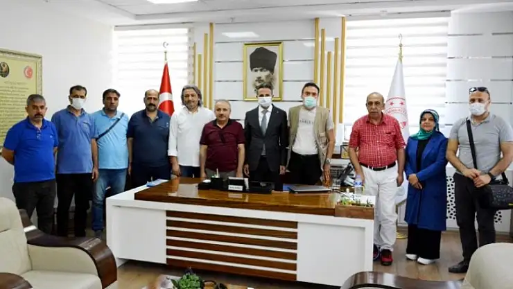 MGC Yönetiminden Milli Eğitim Müdürü Kanbay'a Ziyaret