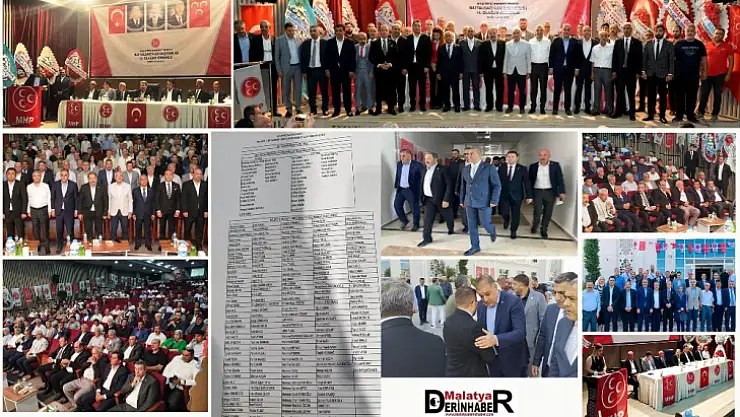 MHP Battalgazi İlçe Başkanı İlhan Güven Tazeledi