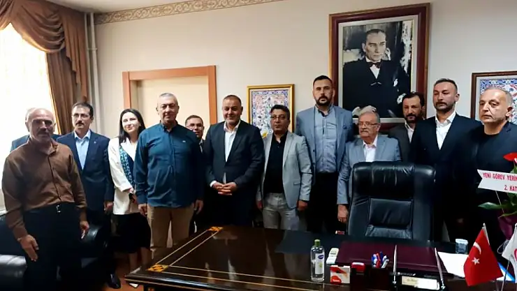 MHP'den Başhekim Dr. Kalı'ya Ziyaret