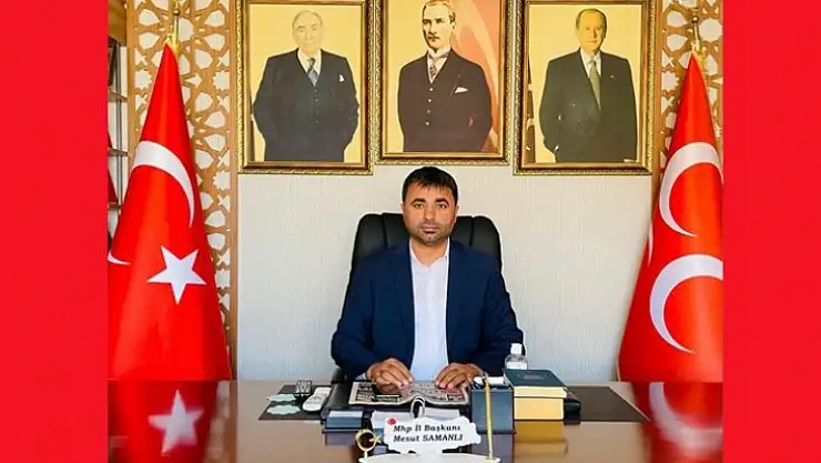 MHP Malatya İl Başkanı Samanlı'dan Kurban Bayramı Mesajı