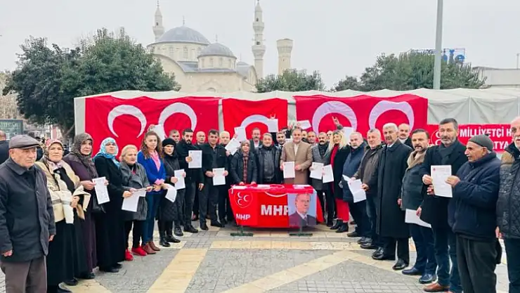 MHP Malatya İl Başkanlığından Yeni Üye Kayıt Standı