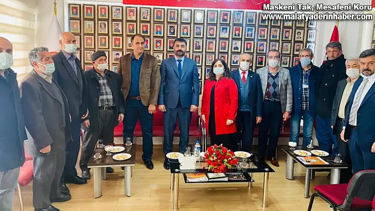 MHP Malatya Teşkilatı Ziyaretlerine Devam Ediyor! Başkan Samanlı' Herşeyimizi Şehit ve Gazilerimize Borçluyuz'