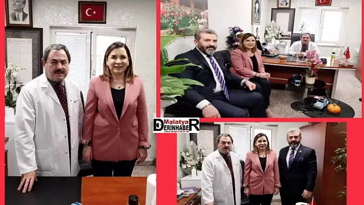 MHP Milletvekili Arzu Erdem'den Dr. Eser'e Ziyaret