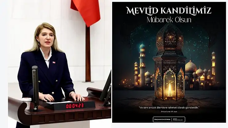 Milletvekili Ölmeztoprak: Mevlid Kandilimiz Mübarek Olsun!