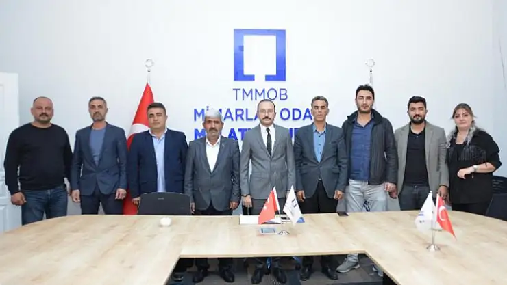 Mimarlar Odası Mahalle Muhtarlarıyla Bir Araya Geldi
