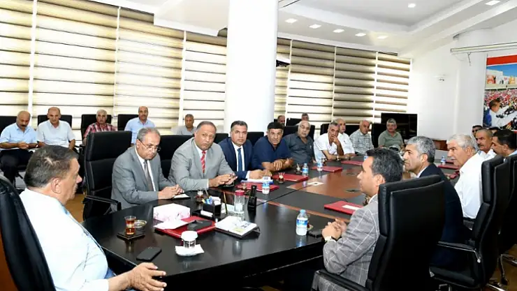 Minibüsçülerden Başkan Gürkan'a Teşekkür Ziyareti