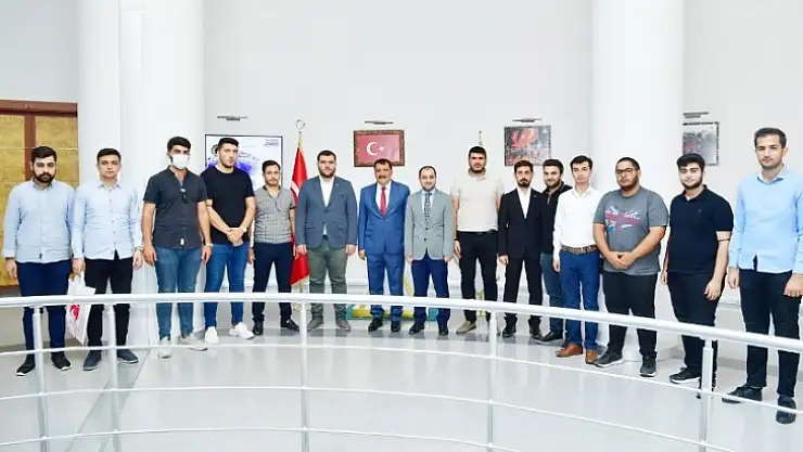 MTTB İl Başkanı Alaman ve Yönetiminden Başkan Gürkan'a ziyaret