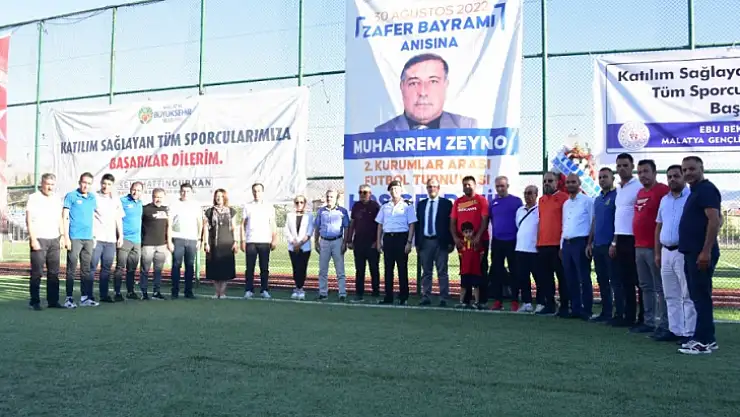 Muharrem Zeyno Kurumlar Arası Futbol Turnuvası
