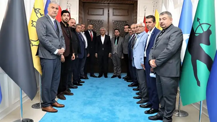Muhtarlar Derneği'nden Başkan Güder'e Ziyaret