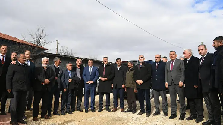 Muhtarlardan Başkan Gürkan'a Teşekkür