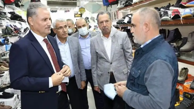 Mv. Çakır'dan Esnaf Ziyareti
