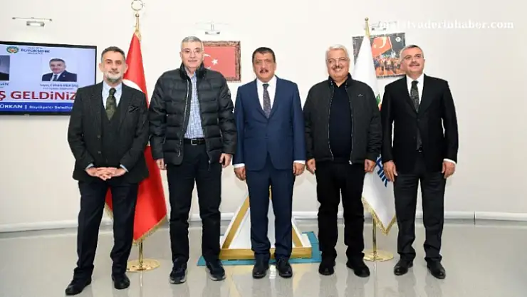 Mv. Cihan Pektaş'tan Başkan Gürkan'a Ziyaret