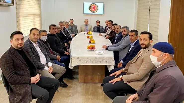 Mv. Kahtalı'dan Malatya Muhtarlar Derneğine Ziyaret