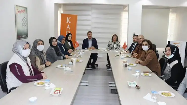 Mv. Tüfenkci'den KADEM'e Ziyaret