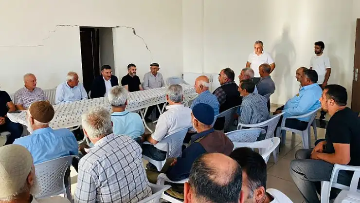 Mv. Tüfenkci'nin İlçe ve Mahalle Ziyaretleri Sürüyor