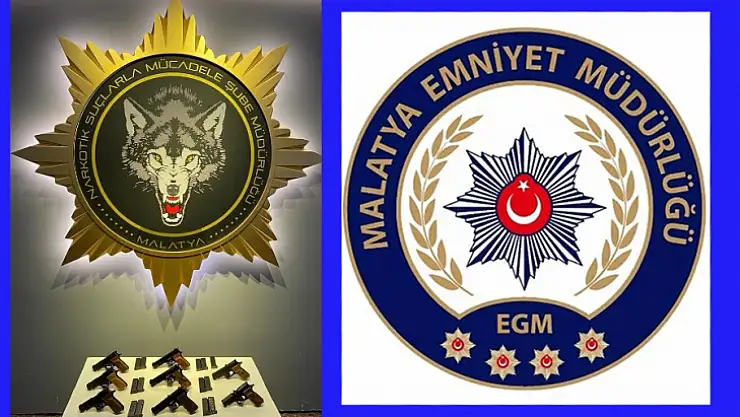 Narkotik Ekipleri Ruhsatsız Silahları Yakaladı