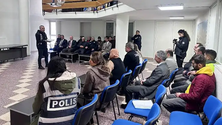 Narkotik Şube'den Bilgilendirme Toplantıları