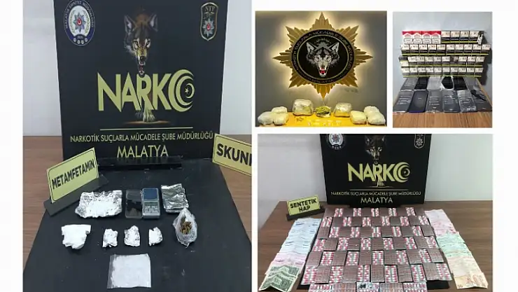 Narkotik'ten Zehir Tacirlerine Darbe