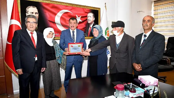 Narmikan Heyetinden Başkan Gürkan'a Hizmet Teşekkürü