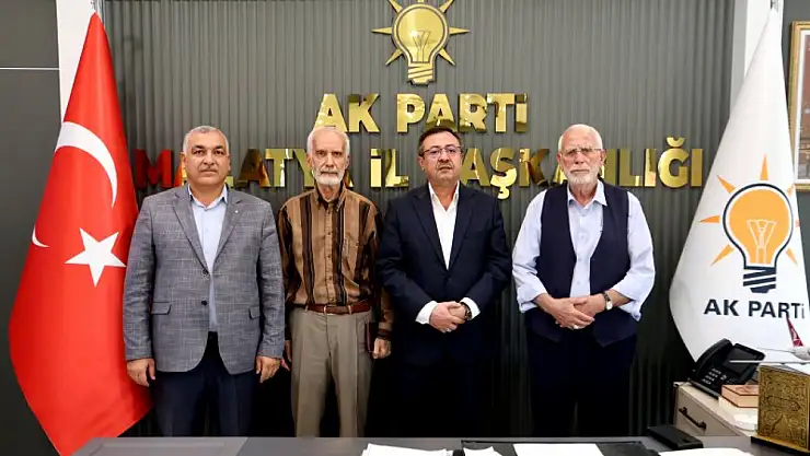 Niyazi Mısri İlim ve Kültür Vakfı'ndan AK Parti İl Başkanı Ali Bakan'a Ziyaret