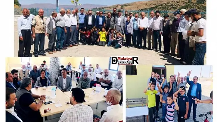 Nohutlu Mahallesinde MHP Malatya Mv. Fendoğlu'na Coşkulu Karşılama