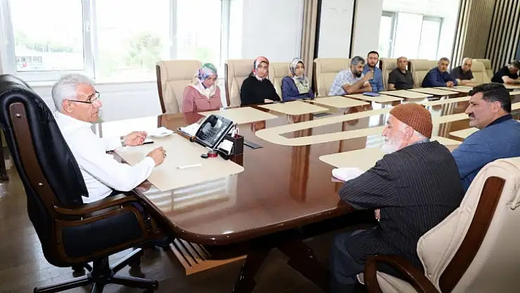 Orduzu Derneğinden Başkan Güder'e  Teşekkür Ziyareti