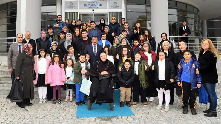 Otizmli ve DOWN Sendromlu Çocuklardan Gürkan'a Ziyaret