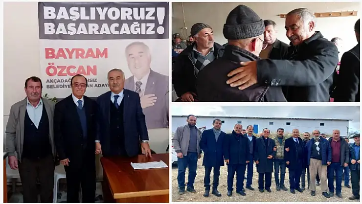 Özcan' Akçadağ'ı Birlikte İnşa Edeceğiz'