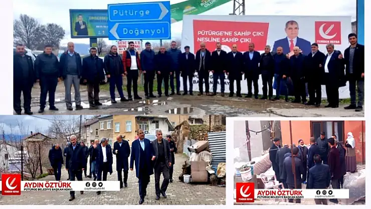 Öztürk' Pütürgelilerin Sorununa Sıkıntısına Biz Çözüm Olacağız'