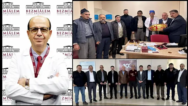 Prof. Dr. İlhan Geçit'e Hemşerilerinden Hayırlı Olsun Ziyareti