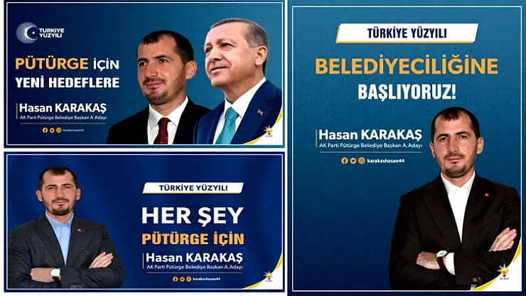 Pütürge Belediye Başkanlığında Hasan Karakaş Faktörü