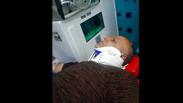 Pütürgebeyleri Dernek Başkanı Emin Ayten Kazada Yaralandı