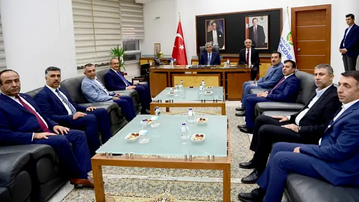 Sağlık Bakanı Memişoğlu'ndan Başkan Er'e Ziyaret