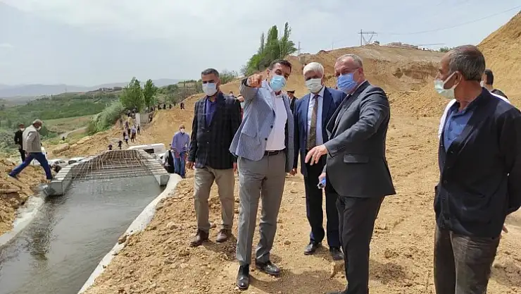 Şahnahanlıların Sulama Kanalı Problemi Çözüldü