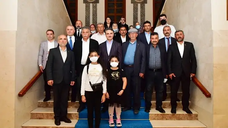 Şehit Ailelerinden Vali Baruş'a Ziyaret