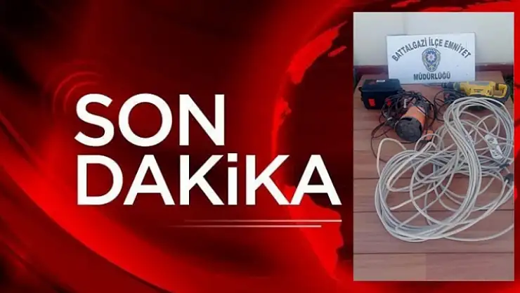 Şehit Fevzi Mahallesi Hırsızları Polisten Kaçamadı